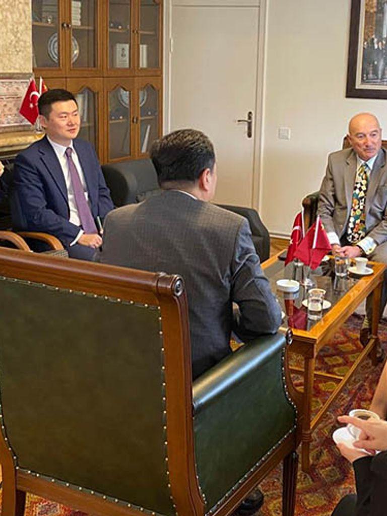 CPAFFC President H.E. Yang Wanming Visit